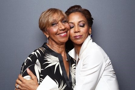 Dolores Robinson and Holly Robinson Peete
